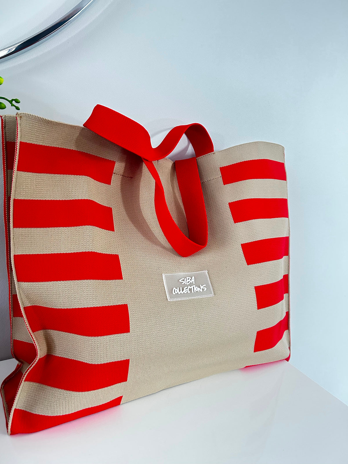 SIBA- The Alora Tote in Beige