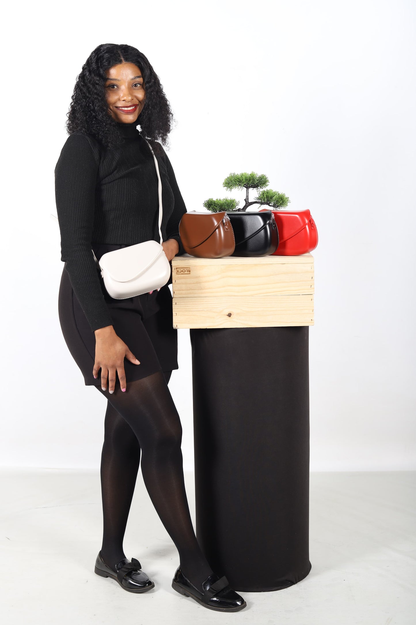 Crossbody flip bag