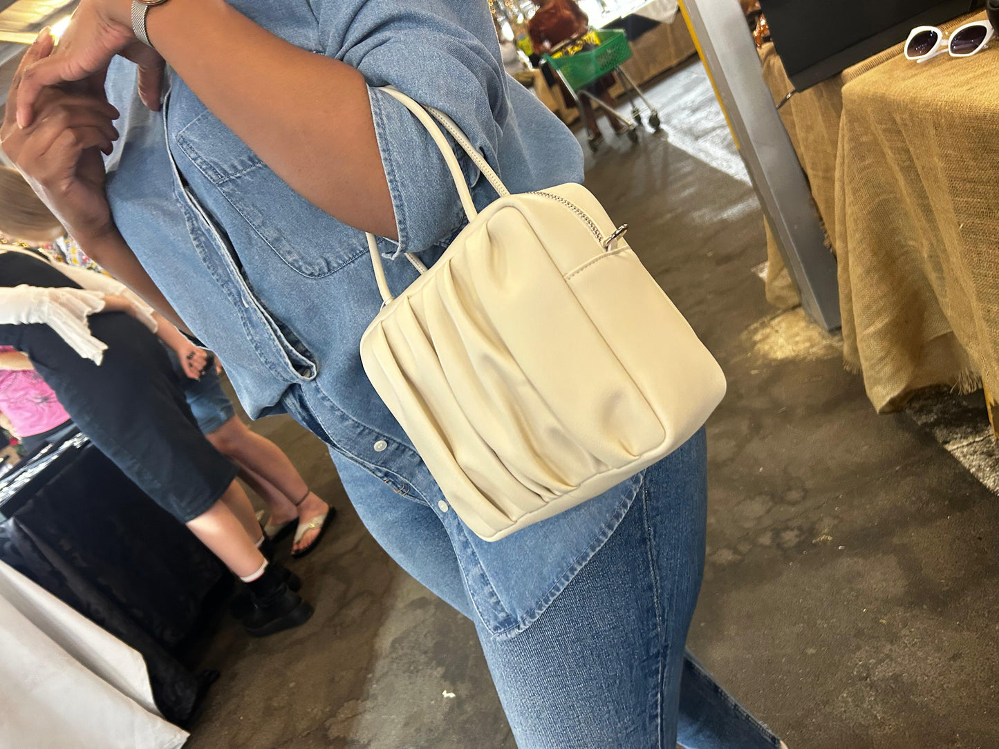 Pleated Ladies Bags