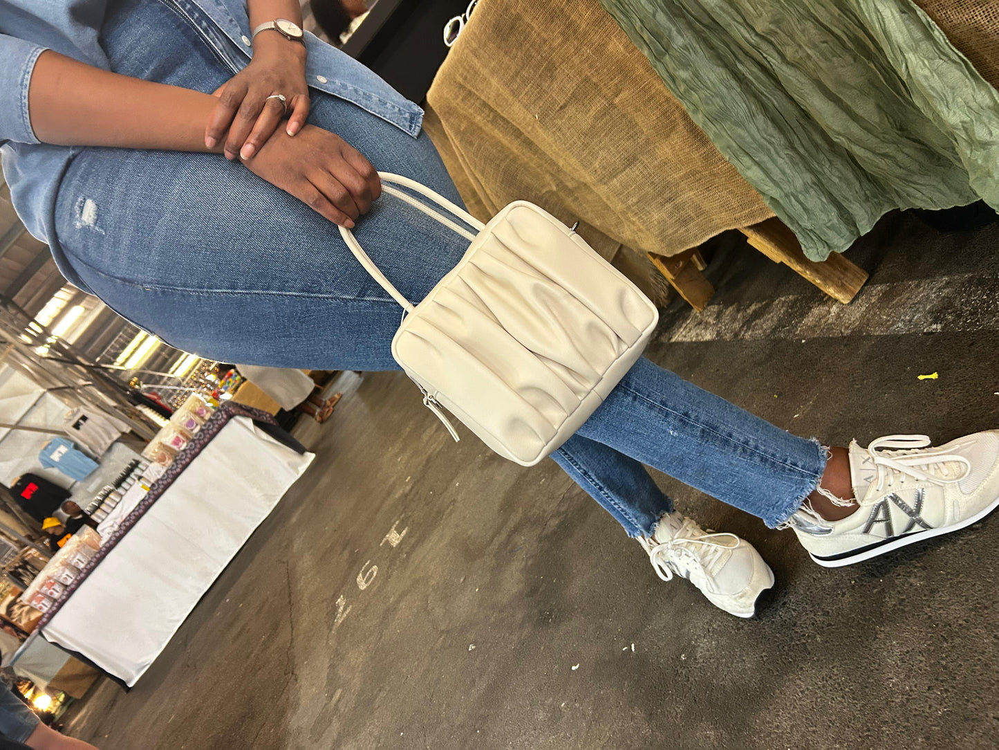 Pleated Ladies Bags