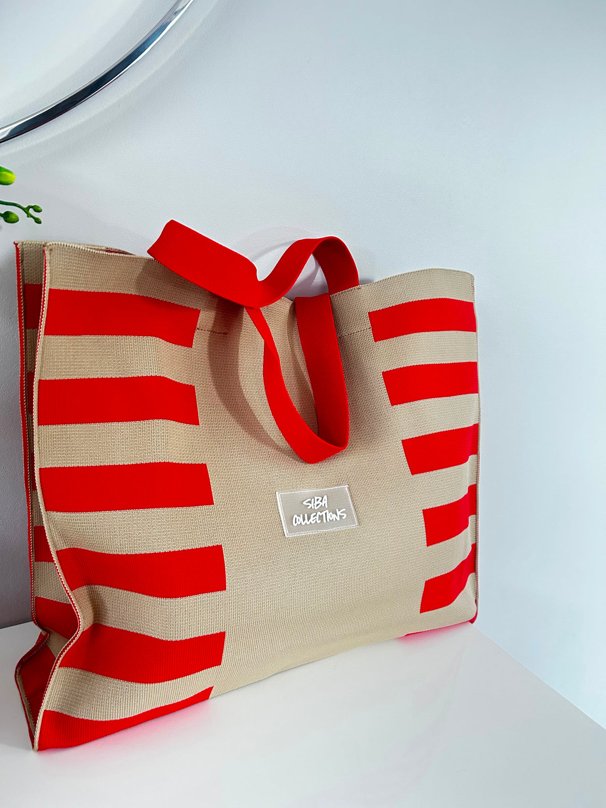 SIBA- The Alora Tote in Beige