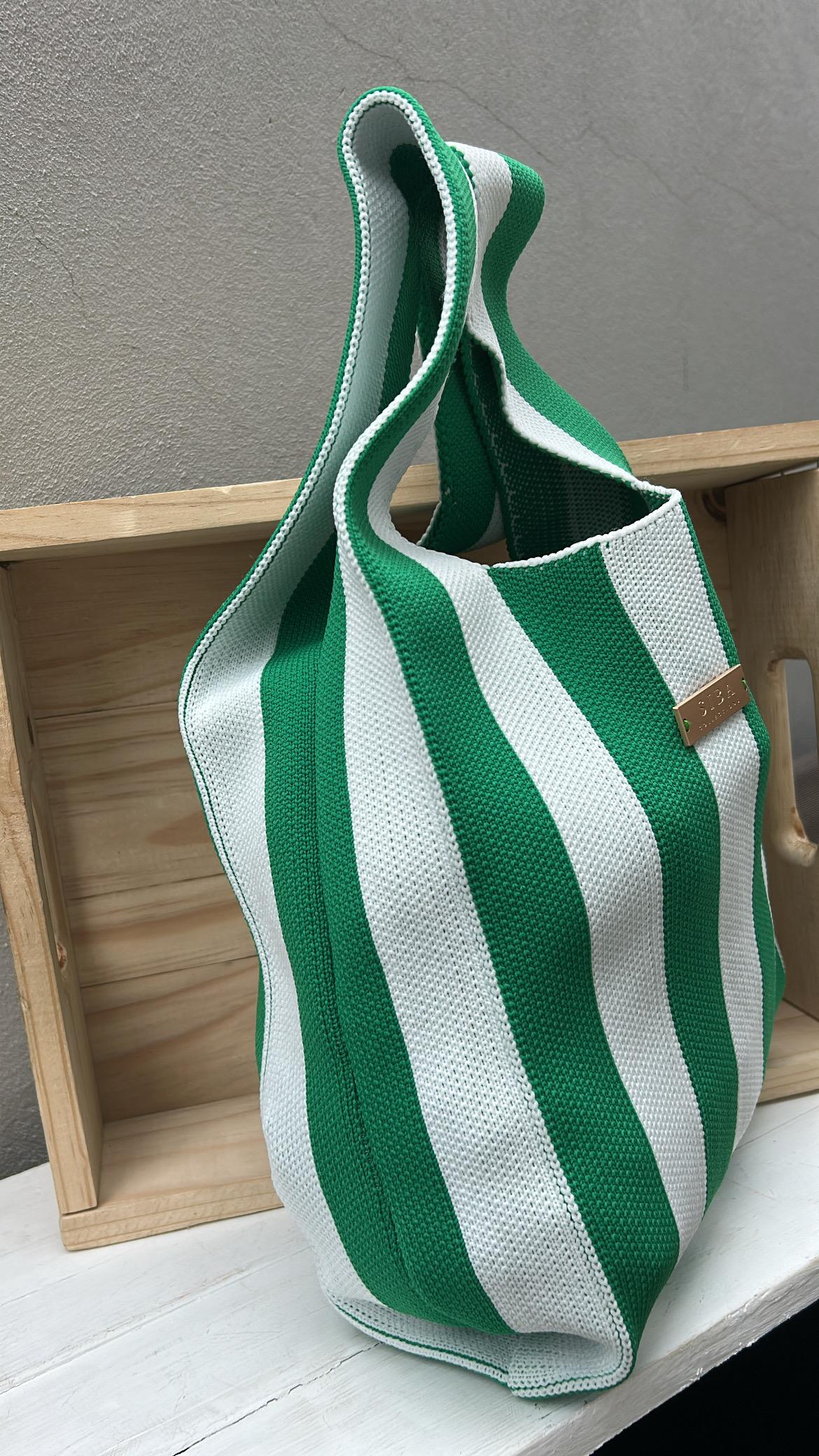 Siba Stripe Canvas Tote