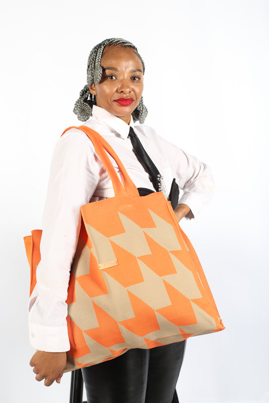 Siba Collections SC Arrow Knit Tote