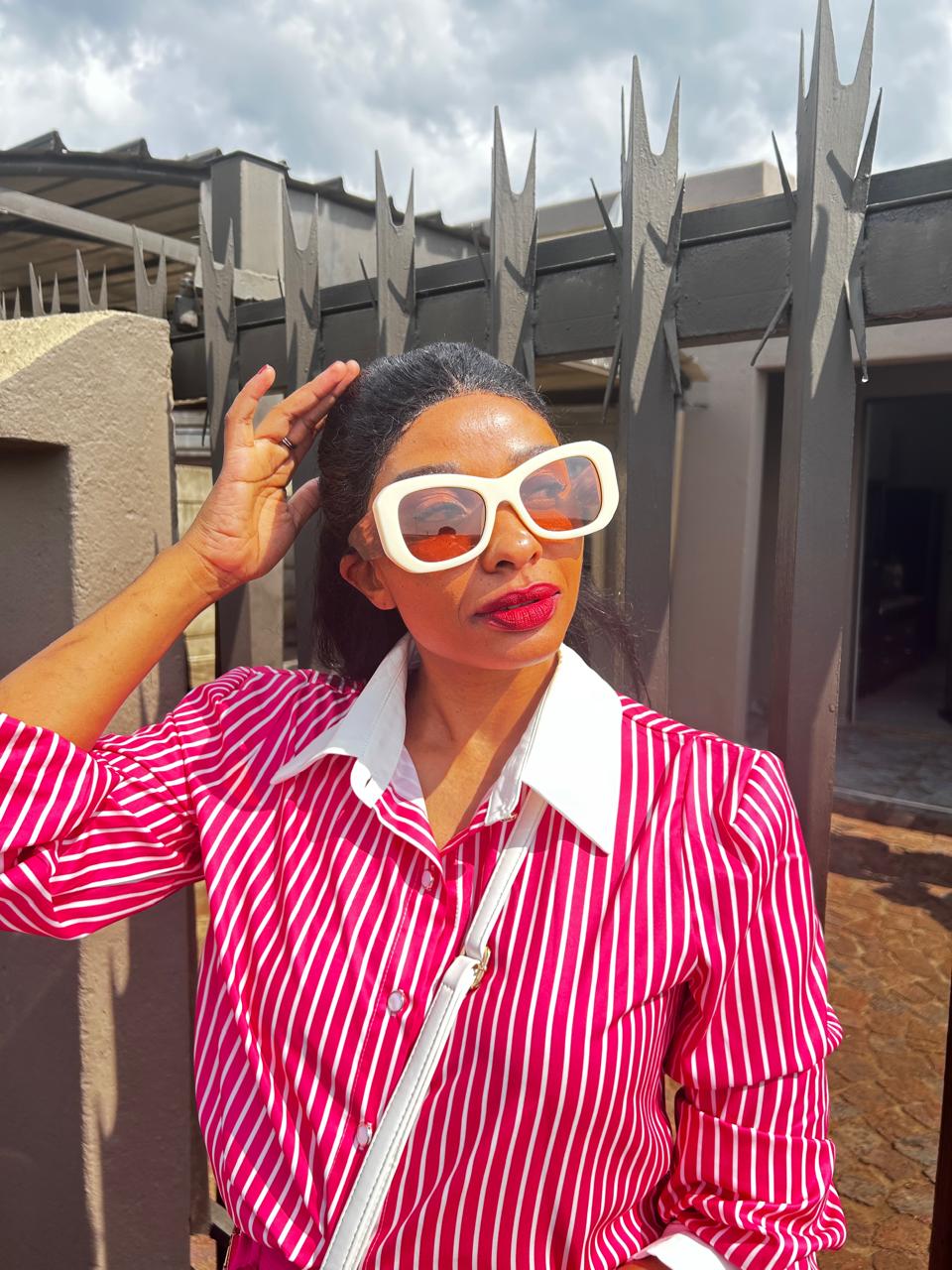 SIBA Retro Chunky Sunglasses