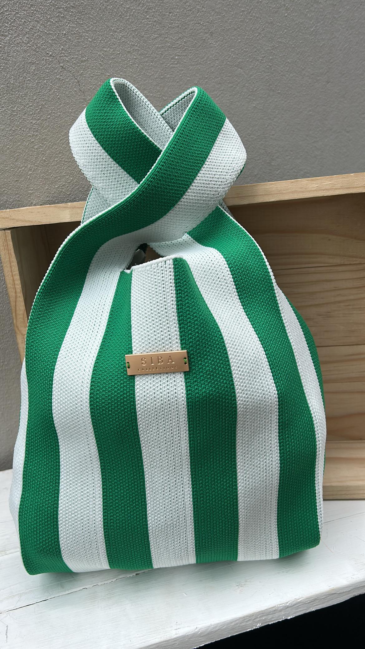 Siba Stripe Canvas Tote